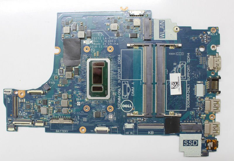 Dell 3581 3580 3582 3583 3585 5570 5575 Latitude 3590 Vostro 3590 3580 Arızalı Anakart LA-G714P