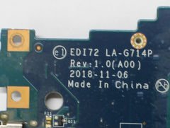 Dell 3581 3580 3582 3583 3585 5570 5575 Latitude 3590 Vostro 3590 3580 Arızalı Anakart LA-G714P