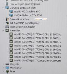 Hp 15-Bc Anakart İ7-7700HQ GTX1050 DAG35DMBADO REV D