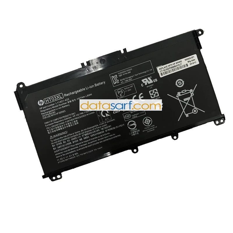 HP Pavilion  15-EF Orijinal Batarya Pil TF03XL HT03XL