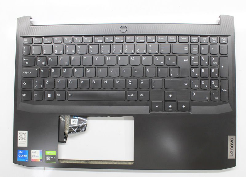 Lenovo İdeapad 3-15IHU6 3-15ACH6 82K1 82K2 Orijinal Üst Kasa Palmrest Klavye AP39J000901