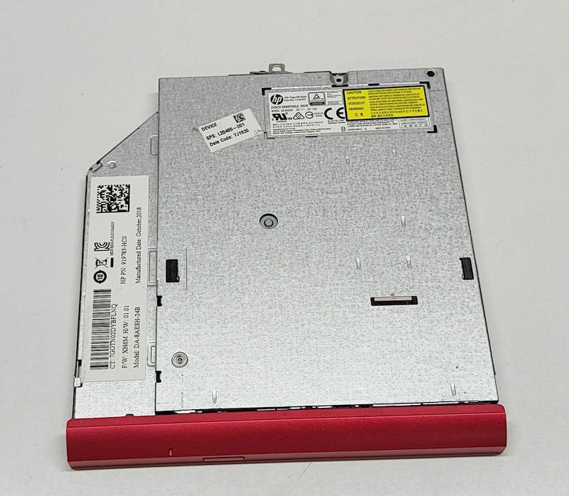 Hp 256 G7 Orijinal Dvd Sürücü Kırmızı L20485-001