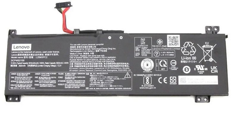 Lenovo İdeapad 3-15IHU6 3-15ACH6 82K1 82K2 Orijinal Batarya Pil L20M3PC2