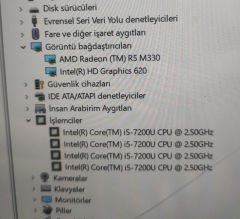 Lenovo Flex4-1470 Orijinal Anakart LA-E221P İ5-7200U R5 M330