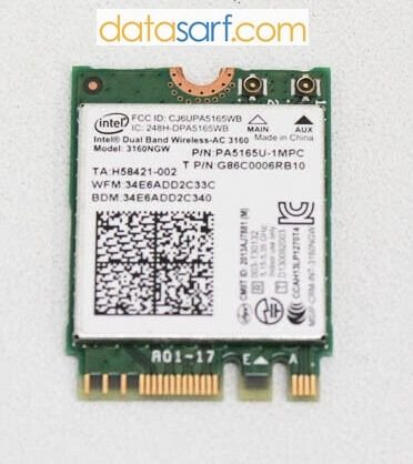 Toshiba Satellite L55-C Wireless Kart Ac3160 Pa5165u-1mpc 5g