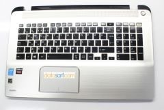 Toshıba Qosmıo S70-B Orijinal Üst Kasa Klavye Touchpad V000351760