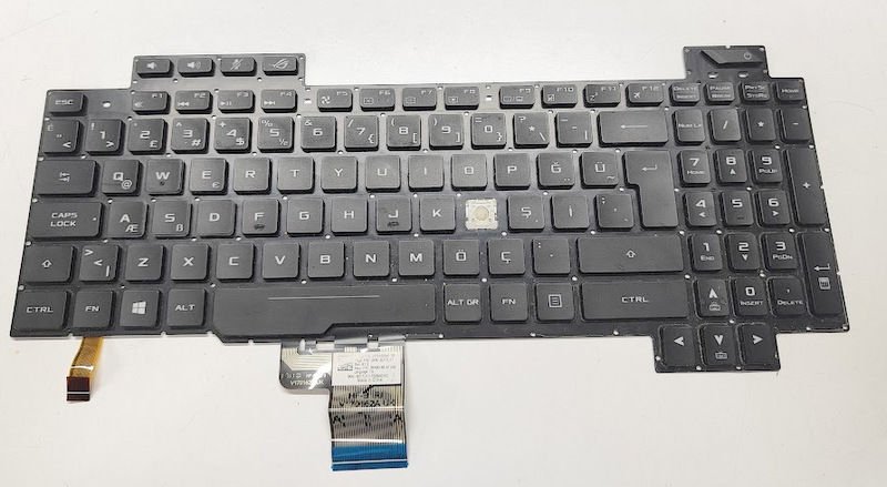 Asus ROG Strix Hero II Arızalı Klavye V170162A