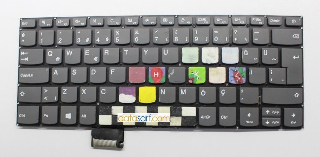 Lenovo ideapad S130-14IGM Kusurlu Klavye 81A50027TX