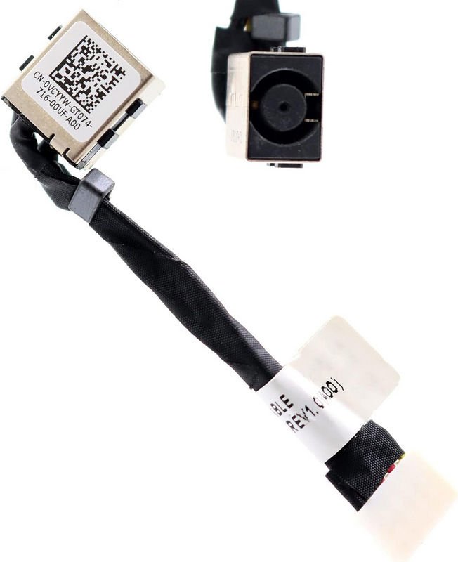 Dell Latitude E7270 7270 P26S Orijinal Power Jack Şarj Soketi DC30100X000 0VCYYW VCYYW