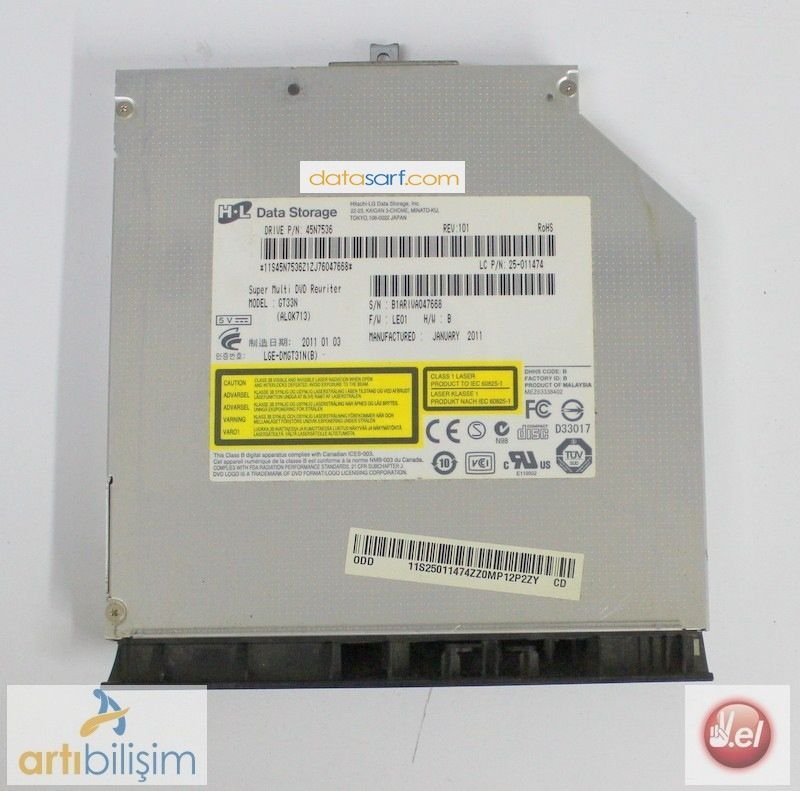 Lenovo G570 G575 Dvd Sürücü