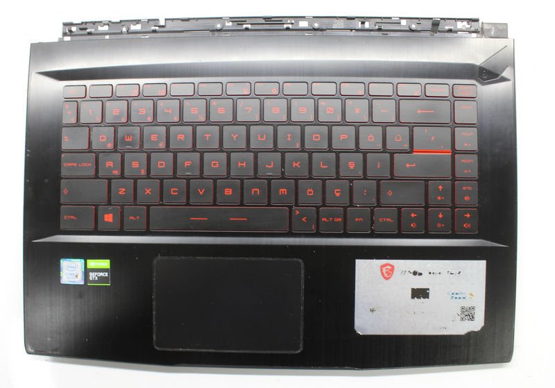 MSI MS-16R4 Orijinal Klavye NSK-FDDBN0T 9Z.NEVBN.D0T