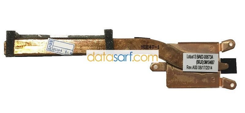Samsung NP540U3C Orijinal Heatsink Soğutucu Bakır BA62-00673A