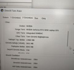 HP Victus 16-R Anakart i5-14500HX RTX4050