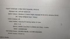 HP Victus 16-R Anakart i5-14500HX RTX4050