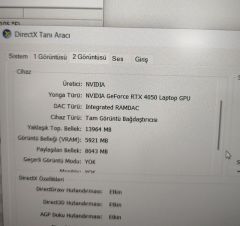 HP Victus 16-S Anakart i5-14500HX RTX4050