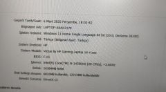 HP Victus 16-S00XXX Anakart i5-14500HX RTX4050