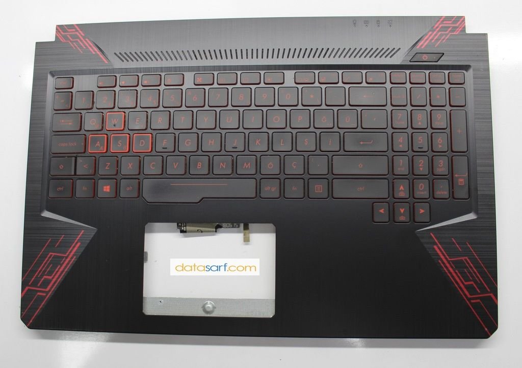Asus FX80G Orijinal Üst Kasa Palmrest Klavye 3RBKLTFJN20V AEBKLA06010