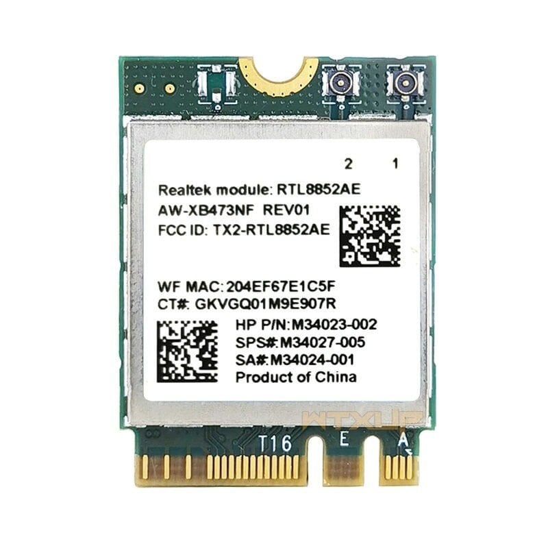 HP VICTUS 7 16-D 16-E TPN-Q264 TPN-Q263 Orijinal Wireless Kart RTL8852AE M34024-001