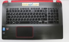 Toshıba Qosmıo P70-B Orijinal Üst Kasa Klavye Touchpad V000351770