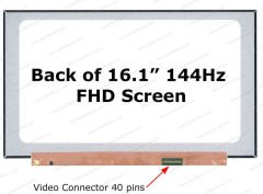 HP VICTUS 7 16-D 16-E TPN-Q264 TPN-Q263 Orijinal Lcd Ekran NV161FHM-NX1 HW V3.0 40 pin 144hz