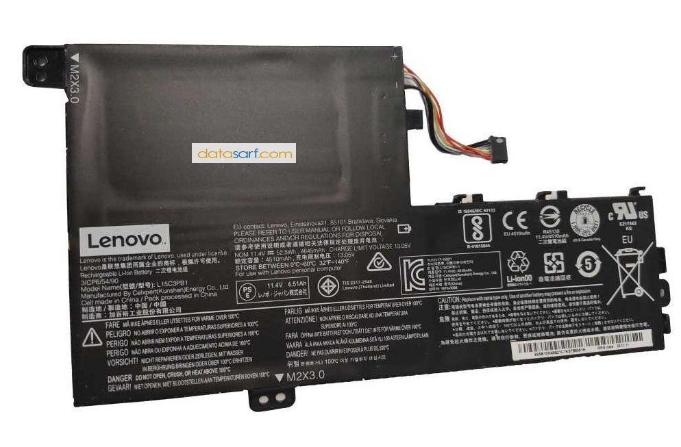 Lenovo 310S-14IKB Orijinal Batarya Pil L15C3PB1