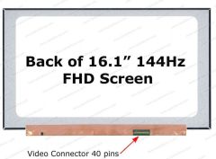 HP Victus Gaming 16-R0044NT Uyumlu 16.1 40 Pin 144HZ Led Ekran FHD IPS 1080P