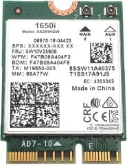 Acer Nitro 5 AN515-58 AN515-46 N22C1 Orijinal Wireless Kart Killer AX1650i WIFI 6