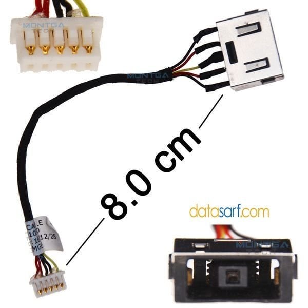 Lenovo Yoga 300-11IBY Orijinal Power Jack Şarj Soketi 1109-01093