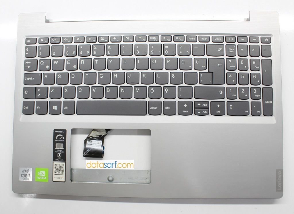 Lenovo Ideapad L3-15IML05 Üst Kasa Klavye Palmrest 5CB0X55988 PC5CP-TR