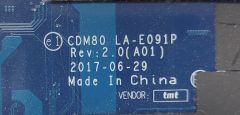 Dell Latitude 5580 Anakart  i7-7600U DDR4 LA-E091P KPDTX