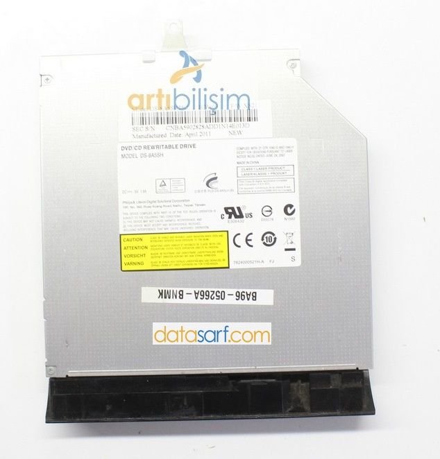 Samsung RV509 RV511 RV511 RV513 RV515 RV518 RV520 S3511 S3520 Dvd Sürücü
