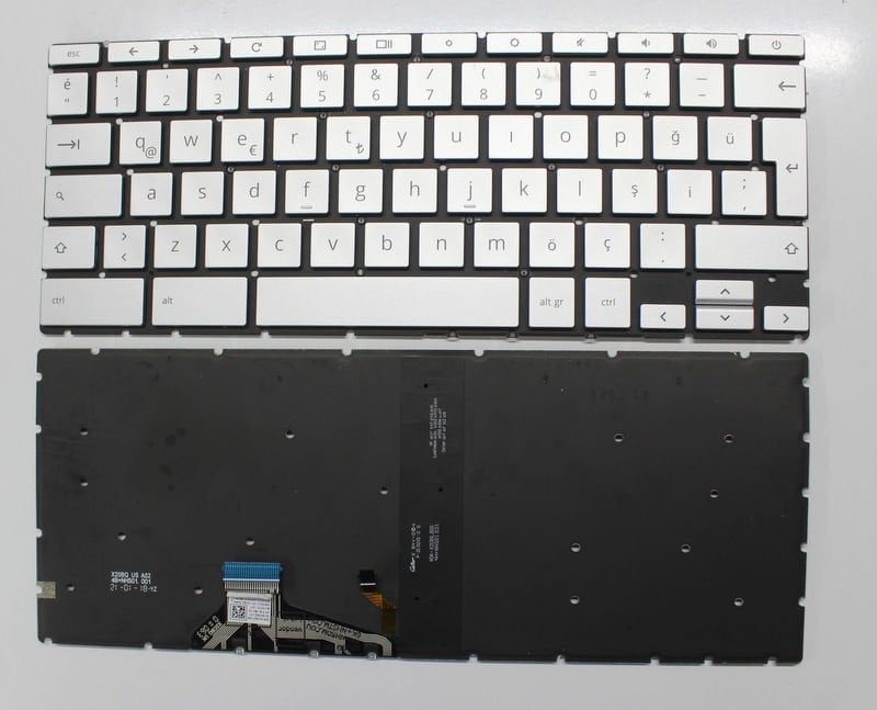 Hp Chromebook Pro C640 C645 TPN-Q254 Orijinal Klavye NSK-X2CBQ-C0T  9Z.NHSBQ.COT M30600-141