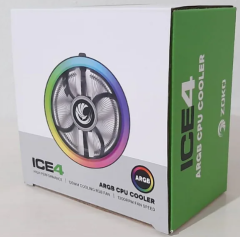 Zoko Ice-4 Intel/Amd 12Cm Auto Rainbow İşlemci Fanı