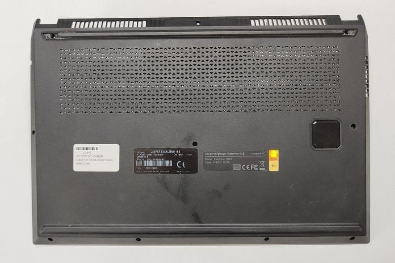 Casper Excalibur G650 G660 Orijinal Alt Kasa
