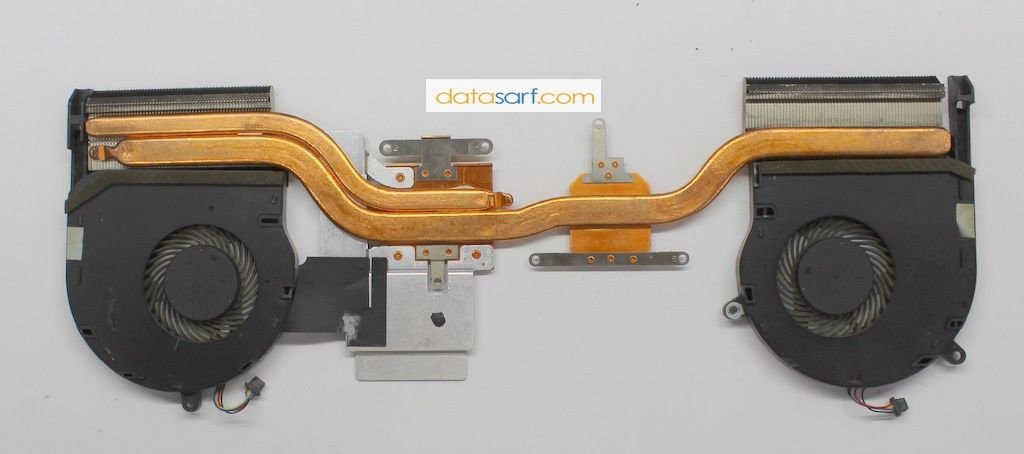 Asus FX504 Orijinal Fan Soğutucu Bakır Heatsink DFS501105PR0T DFS531005PLOT