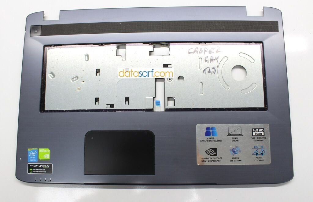 Casper C17 CRY 17 İnç Üst Kasa Palmrest