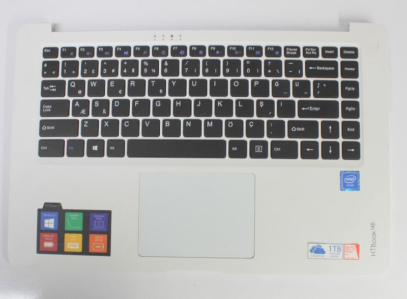 Hometech Htbook14b Üst Kasa Klavye