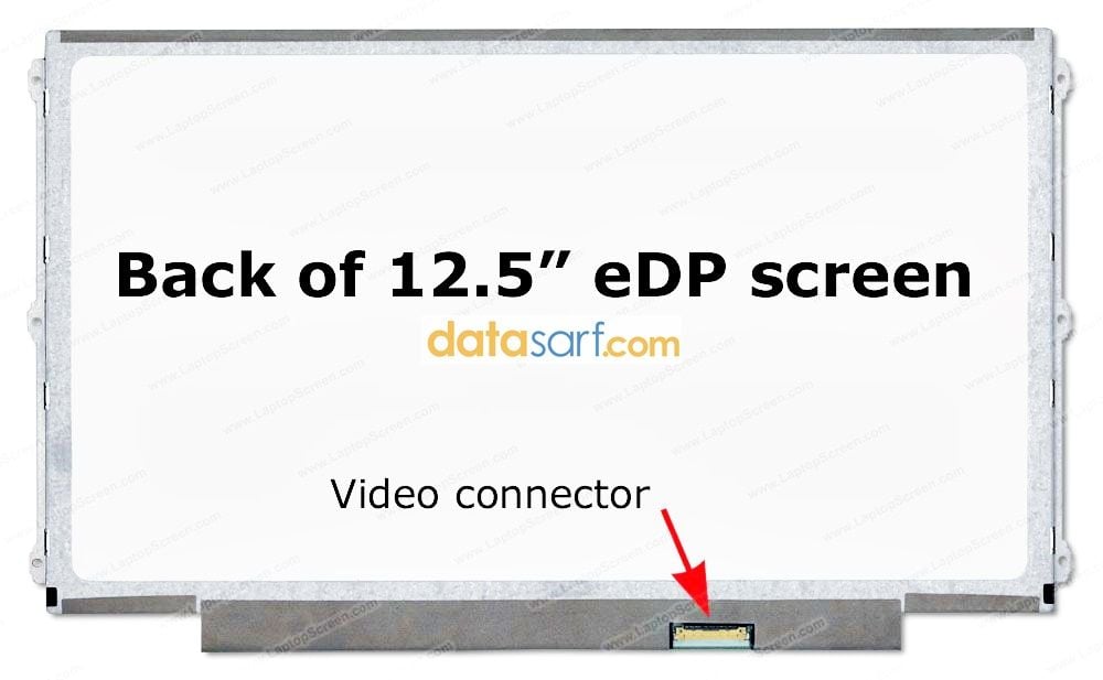 Dell P22S P22S001 Lcd Ekran LP125WH2 TP B1 12.5 Slimled 30 Pin 1366 768