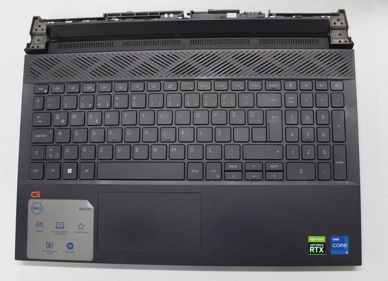 Dell Inspiron G15 5520 5521 Orijinal Üst Kasa Klavye 0V256H