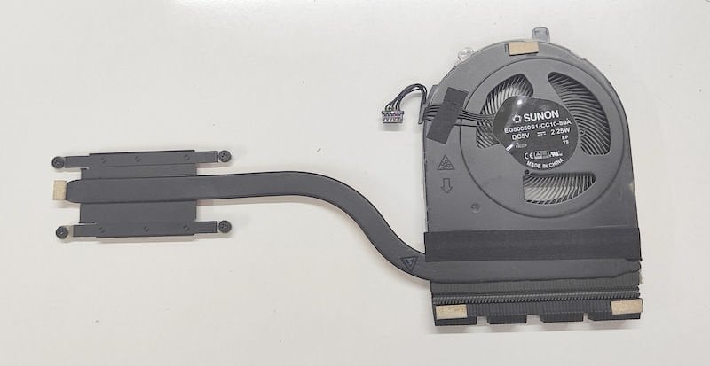 Lenovo Thinkpad E480 E485 E490 E495 E480C Orijinal Fan Soğutucu Bakır 01LW126