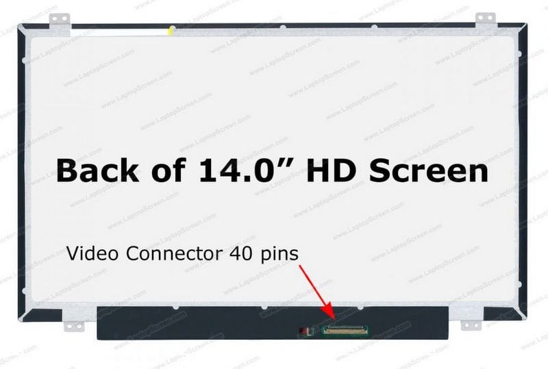 Dell 3421 5421 VOSTRO 2421 3440 P37G Orijinal Lcd Ekran B140XW03 V.1 40 Pin Mat