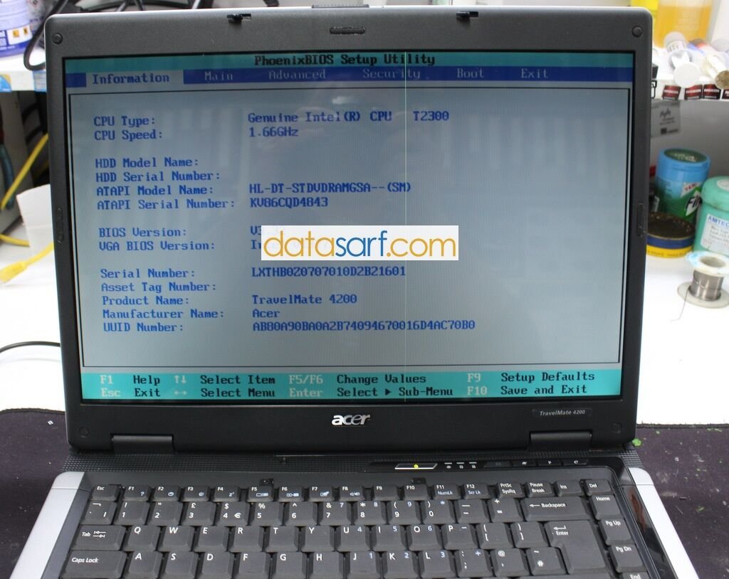 Acer 4200 BL50 Anakart Kasa