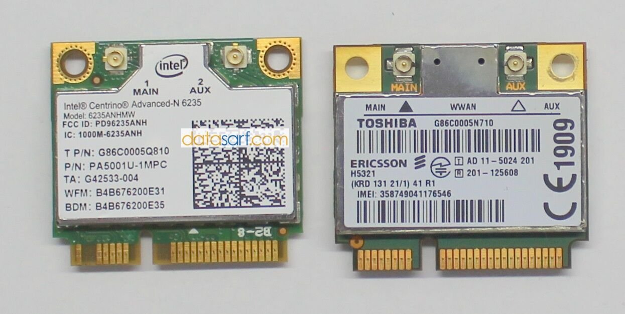 Toshiba Z930 Z935 Wireless Kart Set PA5001U-MPC H5321