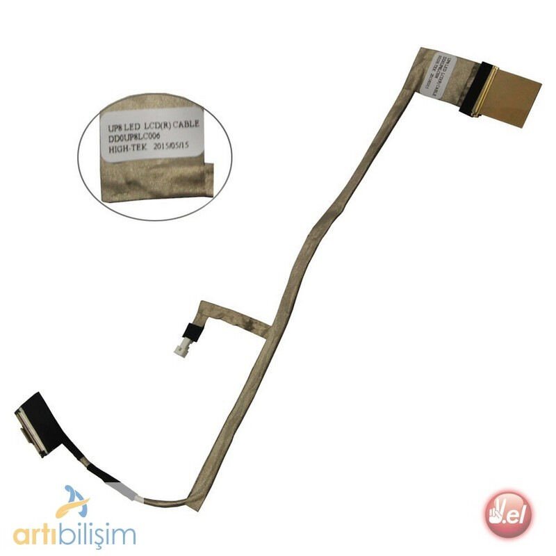 Hp Dv6-1000 DV6-2000 Lcd Data Flex Kablo Led Ekran Uyumlu