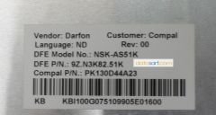 Acer D255 Packard Bell PAV70 PAV80 Klavye NSK-AS51K