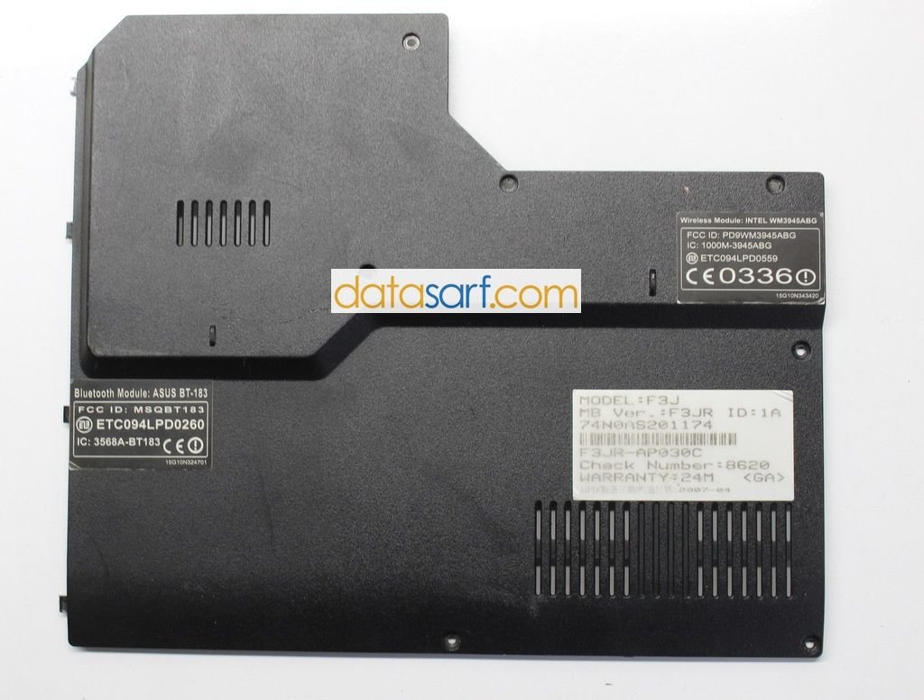 Asus F3 F3j F3e F3f F3h F3ja Alt Kapak