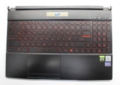 MSI MS-16U3 Üst Kasa Klavye Palmrest 3076U7C211 NSK-FB1NT 9Z.NCXBN.10T