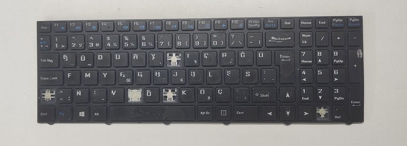 TechnoPc TC15DC Orijinal Arızalı Klavye