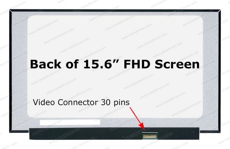 TechnoPc TC15DC Orijinal Lcd Ekran NT156FHM-N61 V8.0 Full HD IPS 30 Pin Led Ekran 1920-1080p