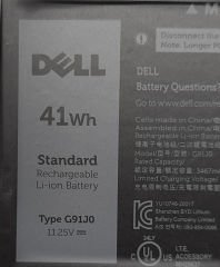 Dell Inspiron 15 3510 3511 3515 3520 3521 3525 Vostro 3510 3511 3515 3520 3521 3525 P112F Orijinal Batarya G91J0